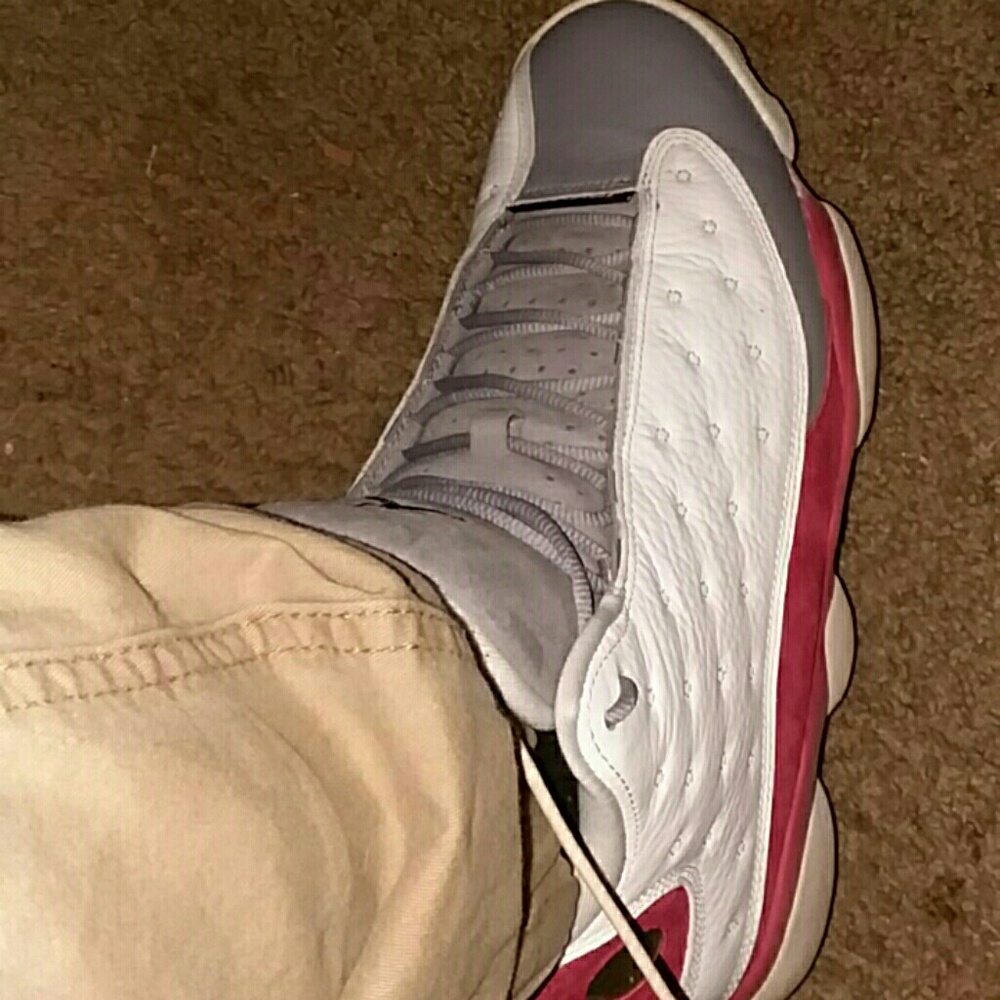 Jordan retro 13s grey toes